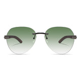 Smoke Green Lens Sunglasses